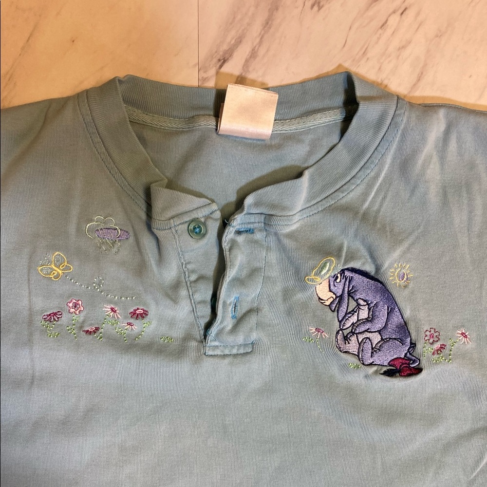 Vintage embroidered Eeyore T-shirt